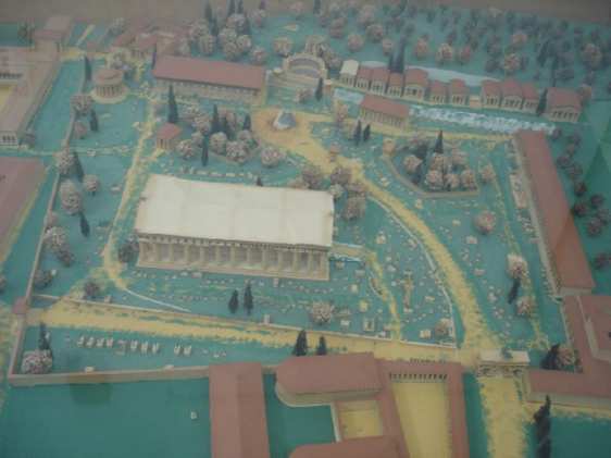 Ancient Olympia model