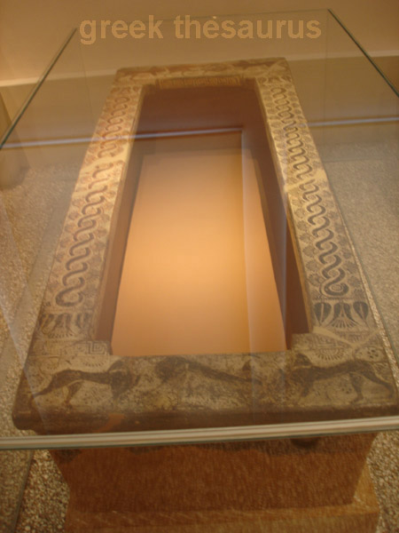 Clazomenian black-figure sarcophagus